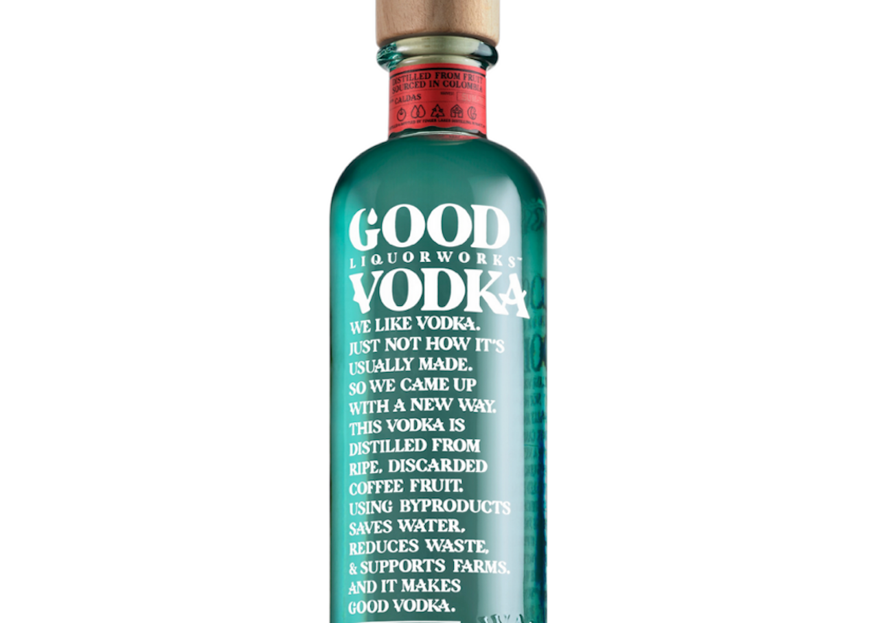 From pulper to bottle GOOD VODKA made from coffee mucilage The Zero